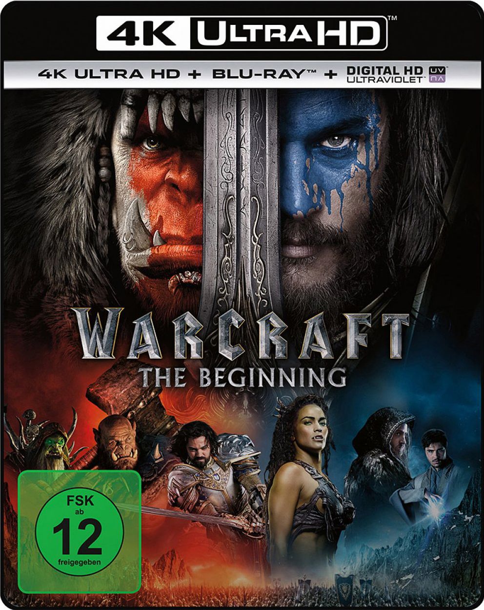 Warcraft - The Beginning (2 Discs) (UHD BLURAY + BLURAY)