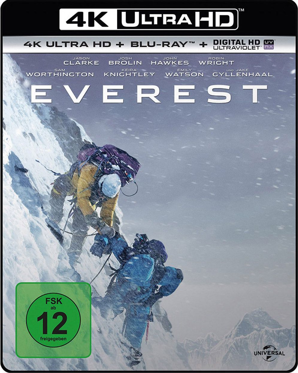 Everest (2 Discs) (UHD BLURAY + BLURAY)