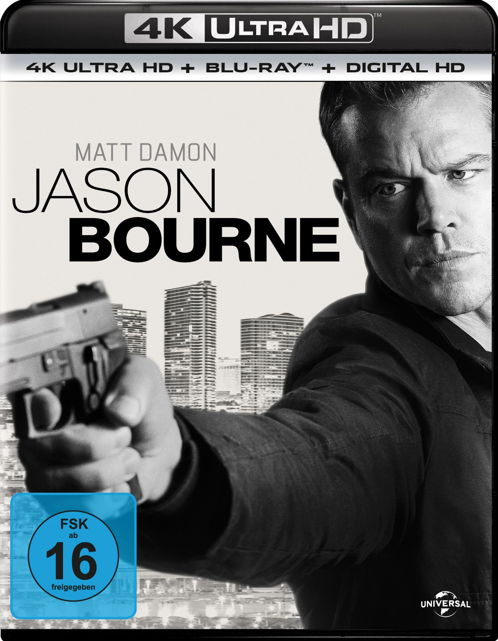Jason Bourne (2 Discs) (UHD BLURAY + BLURAY)