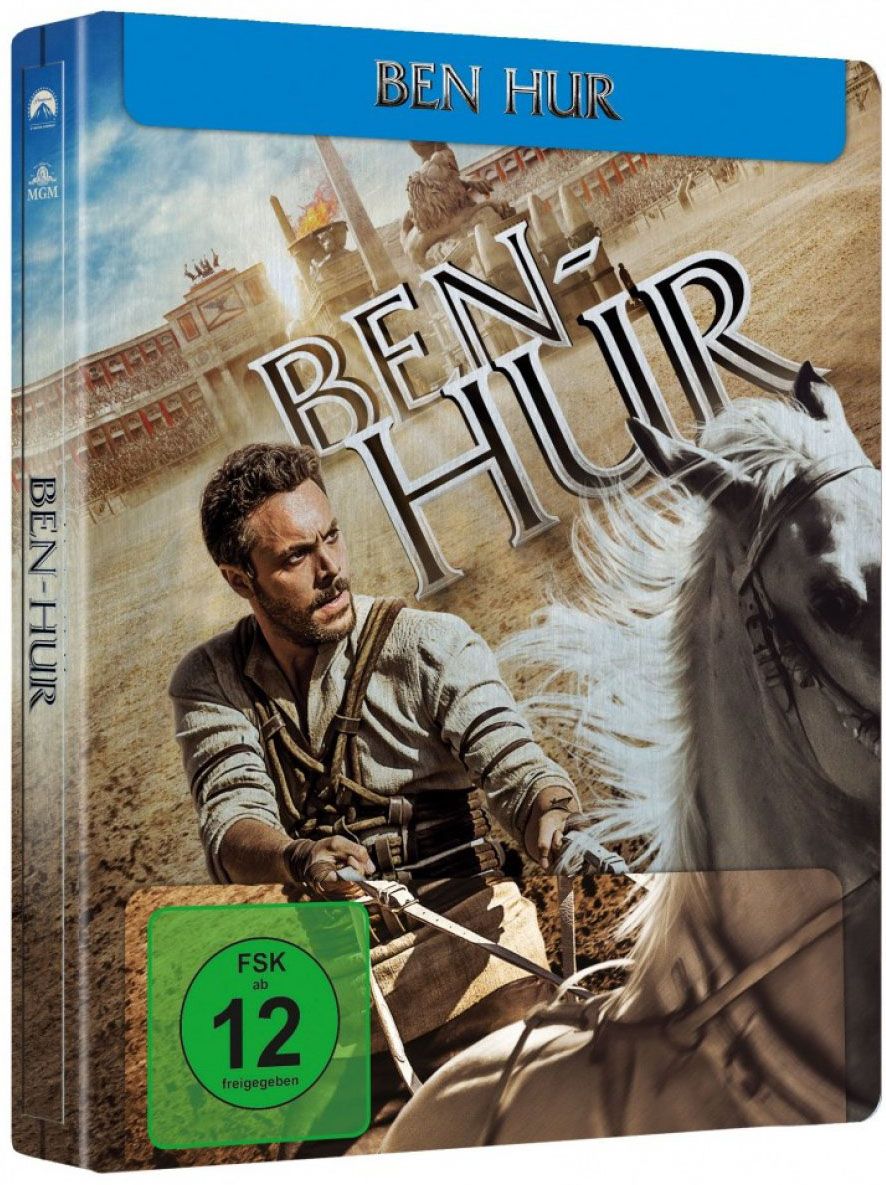 Ben Hur (2016) (Lim. Steelbook) (BLURAY)