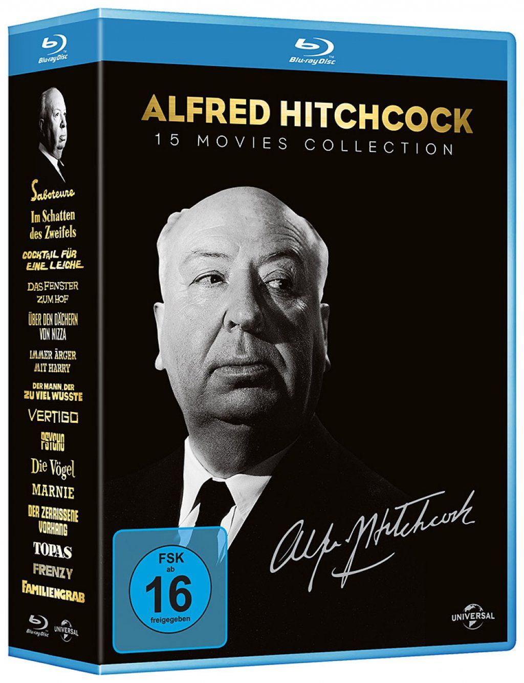 Hitchcock Collection (15 Discs) (BLURAY)