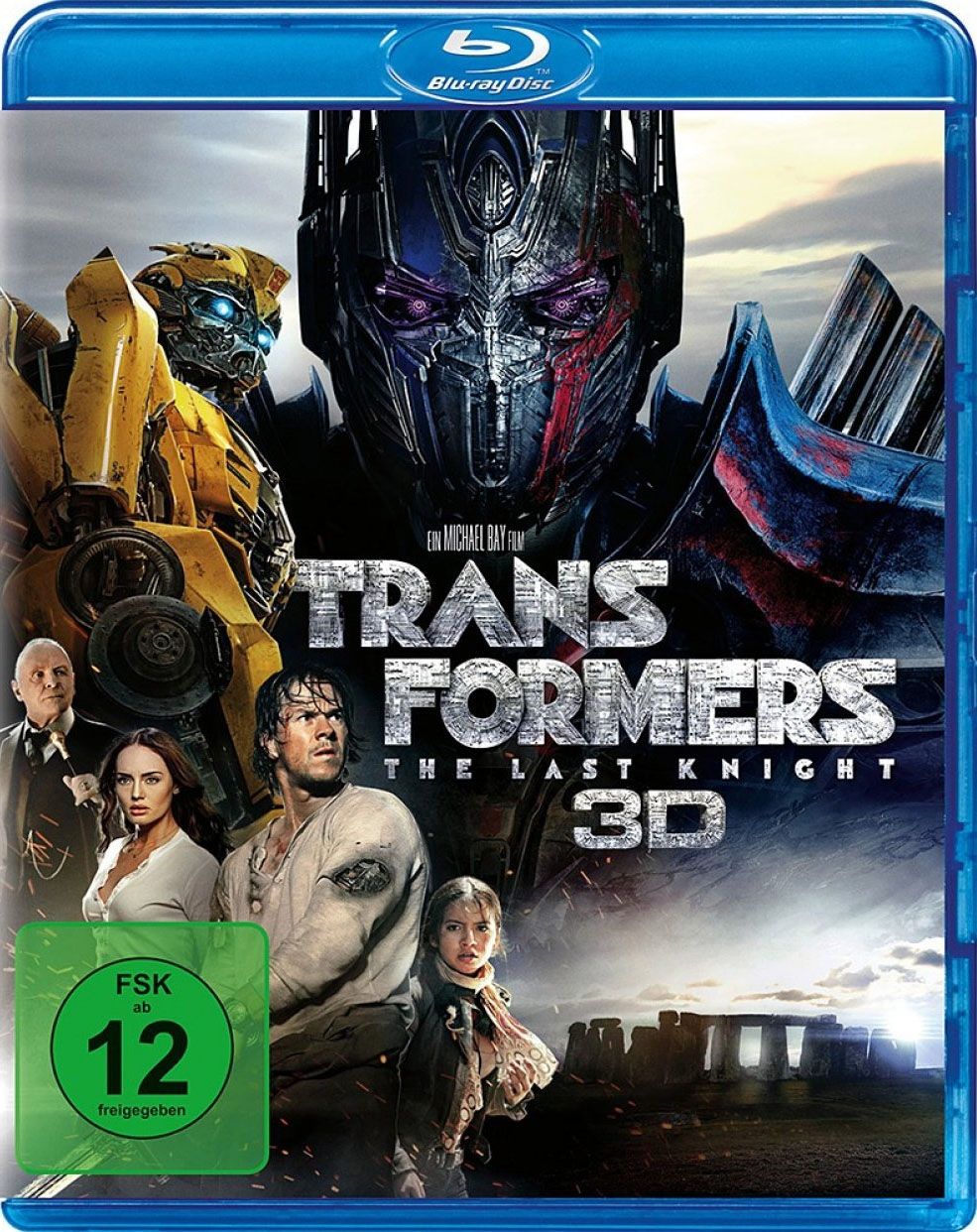 Transformers - The Last Knight 3D (3 Discs) (BLURAY 3D + BLURAY)