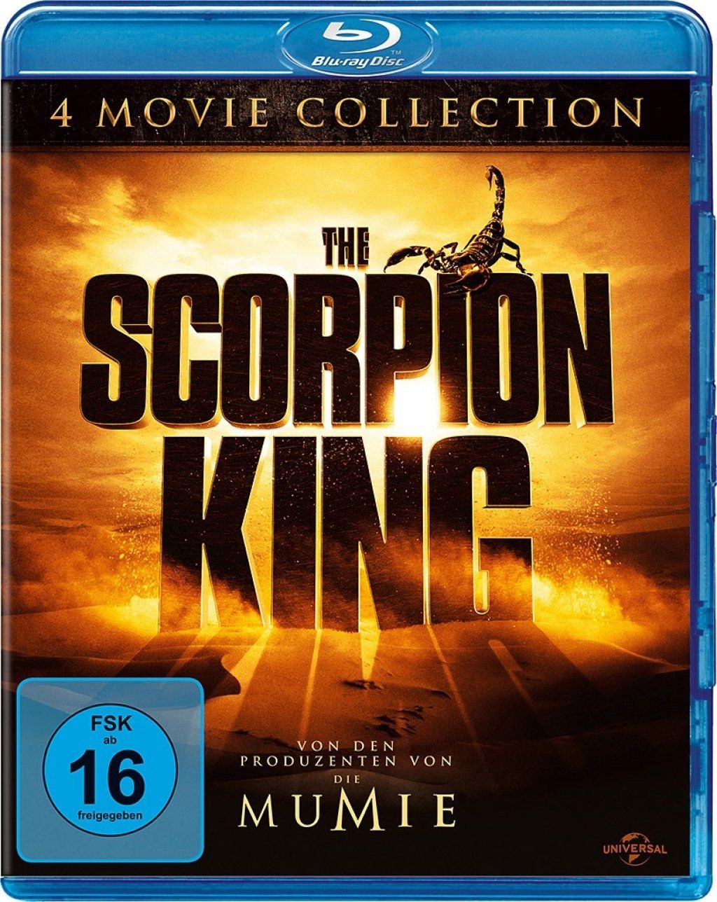 Scorpion King 1-4 Collection (4 Discs) (BLURAY)