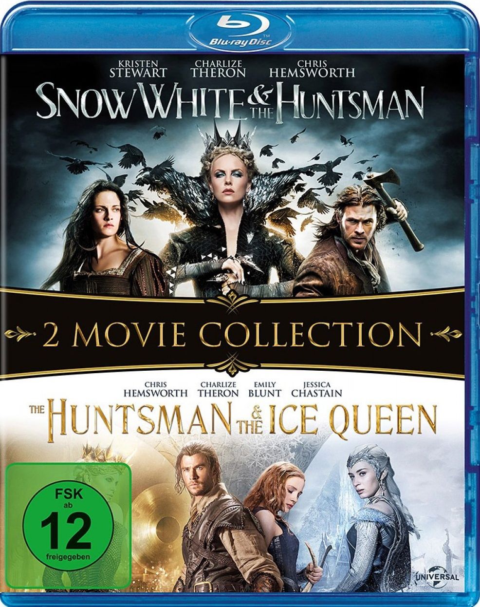 Snow White & the Huntsman / The Huntsman & the Ice Queen (Double Feature) (2 Discs) (BLURAY)