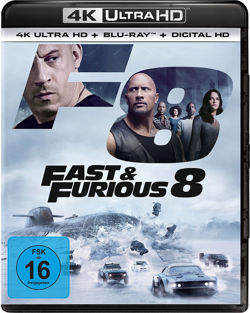Fast & Furious 8 (2 Discs) (UHD BLURAY + BLURAY)