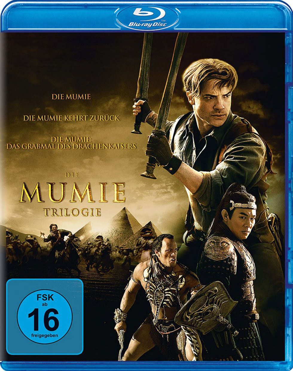 Mumie, Die - Trilogie (Neuauflage) (3 Discs) (BLURAY)