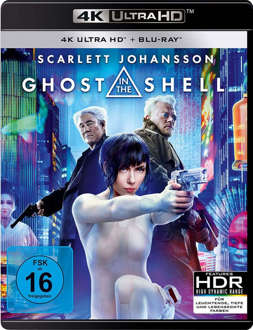 Ghost in the Shell (2017) (2 Discs) (UHD BLURAY + BLURAY)