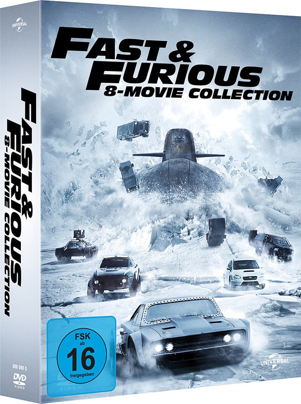 Fast & Furious - 8 Movie Collection (8 Discs)