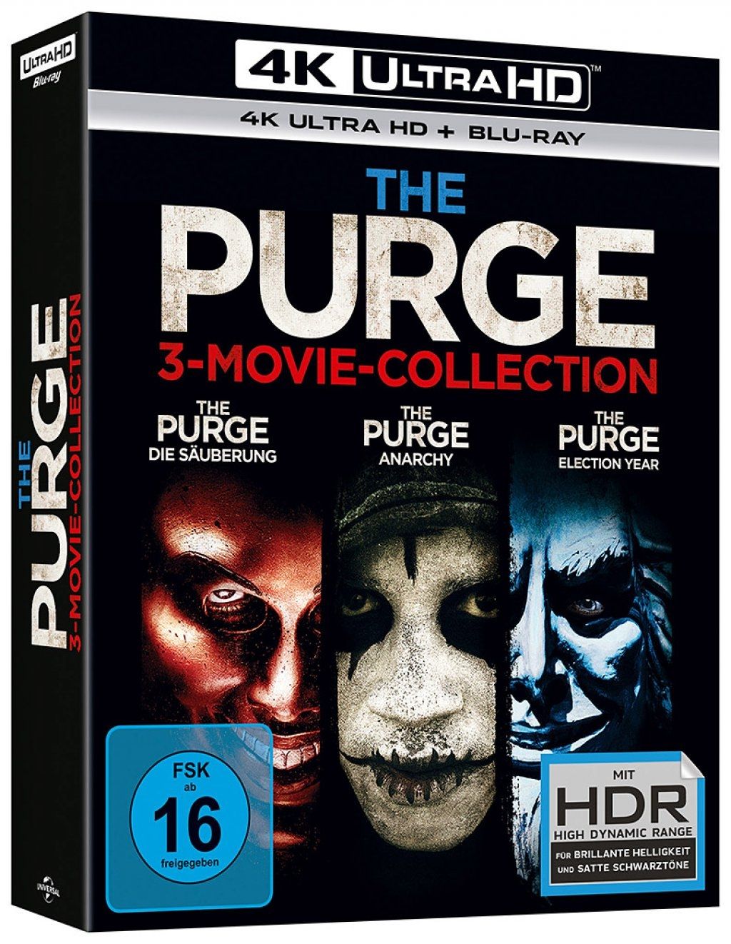 Purge, The - Trilogy (6 Discs) (UHD BLURAY + BLURAY)
