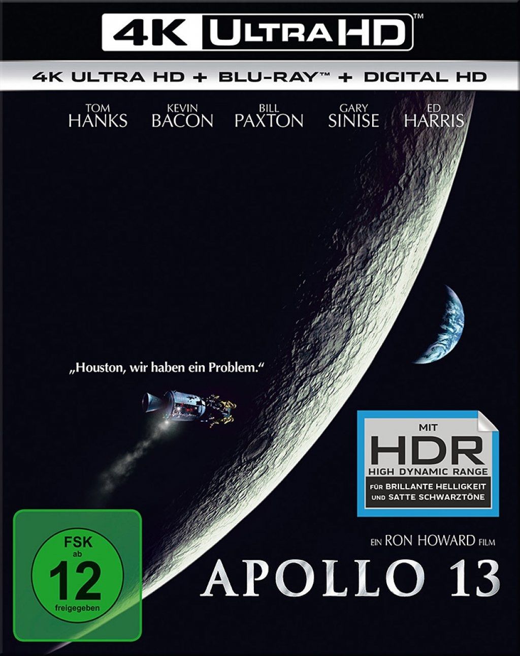 Apollo 13 (2 Discs) (UHD BLURAY + BLURAY)