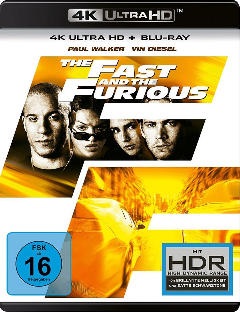 Fast and the Furious, The (2 Discs) (UHD BLURAY + BLURAY)