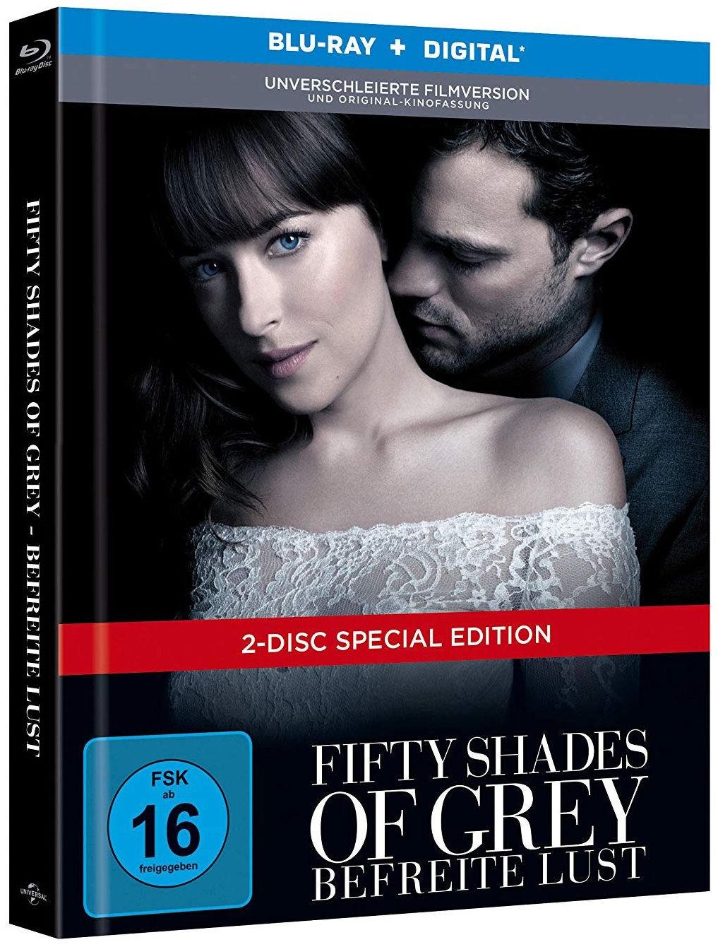 Fifty Shades of Grey - Befreite Lust (Lim. DigiBook) (2 Discs) (BLURAY)