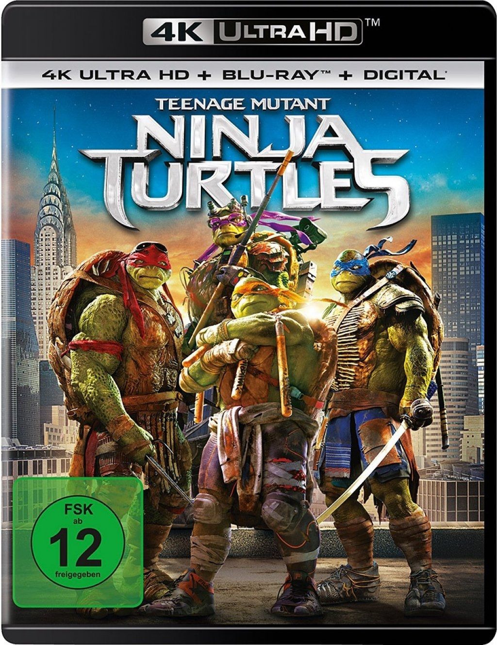 Teenage Mutant Ninja Turtles (2014) (2 Discs) (UHD BLURAY + BLURAY)