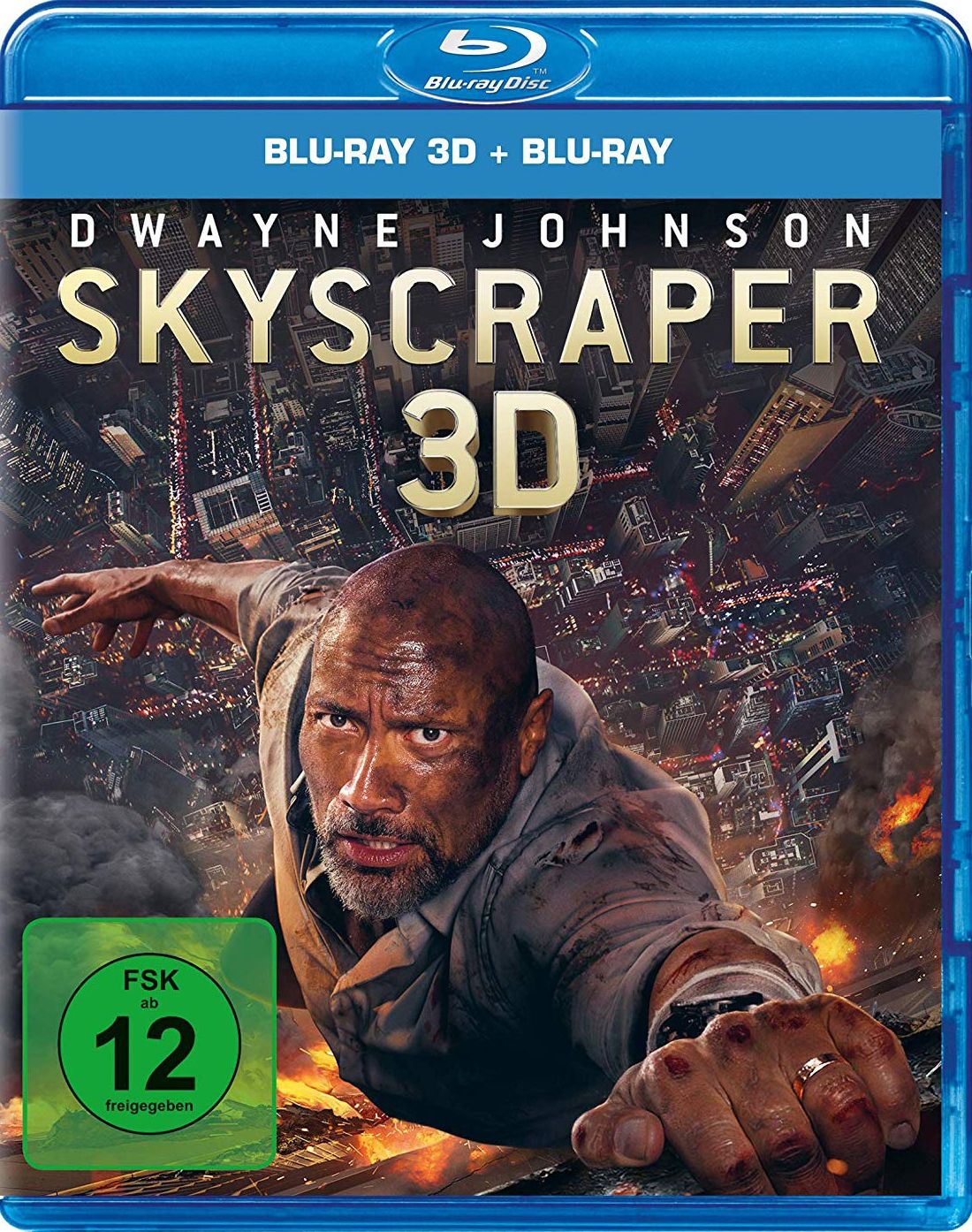 Skyscraper 3D (2 Discs) (BLURAY 3D + BLURAY)