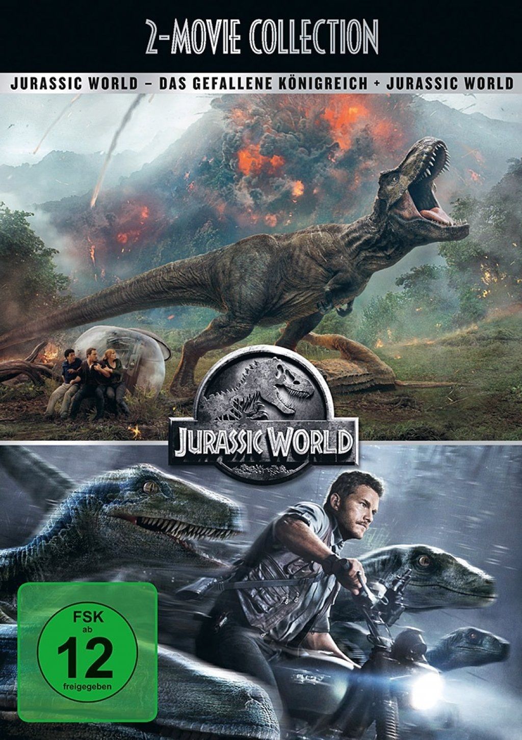 Jurassic World / Jurassic World - Das gefallene Königreich (Double Feature) (Neuauflage) (2 Discs)
