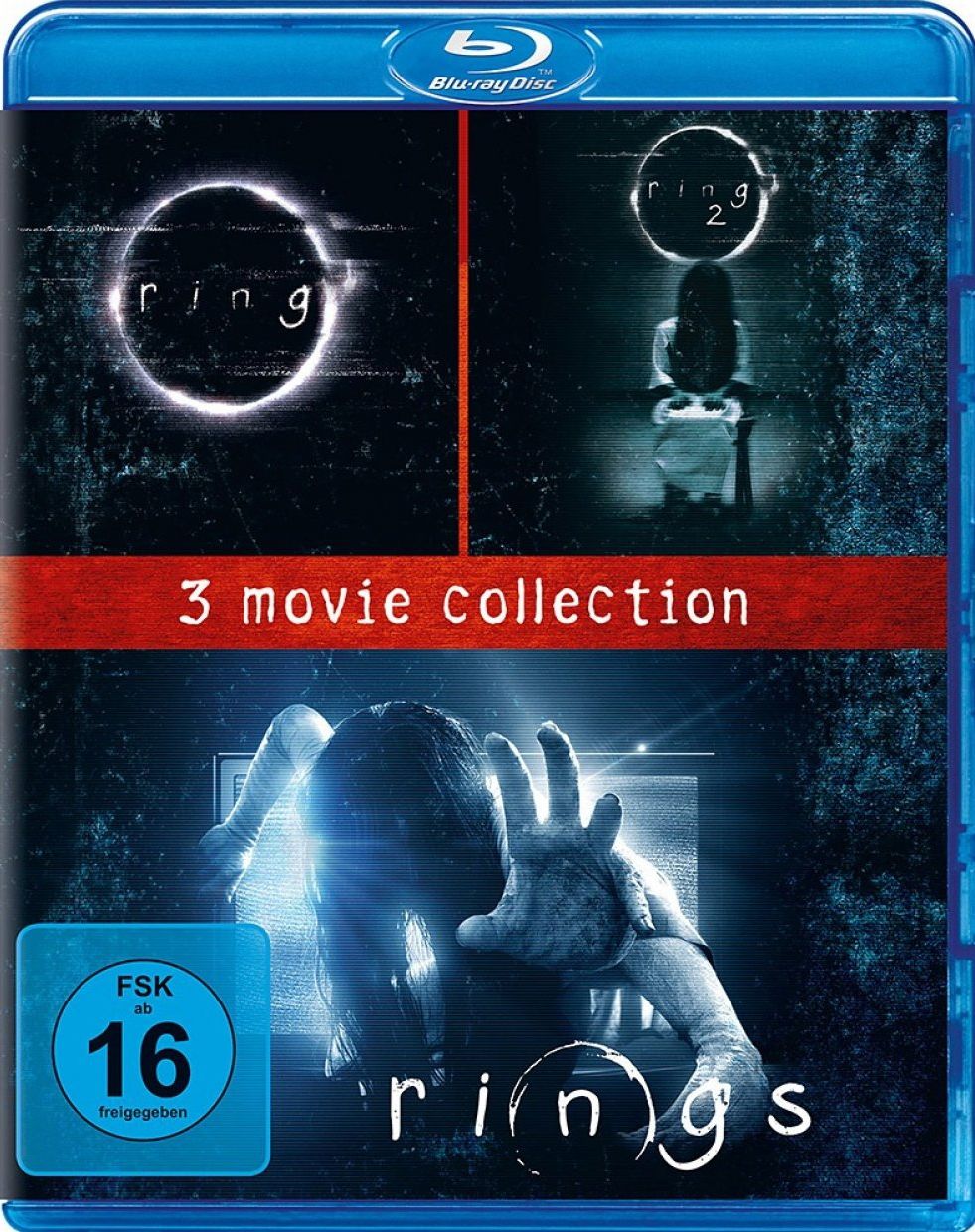 Ring (2002) / Ring 2 (2005) / Rings (Tripple Feature) (3 Discs) (BLURAY)