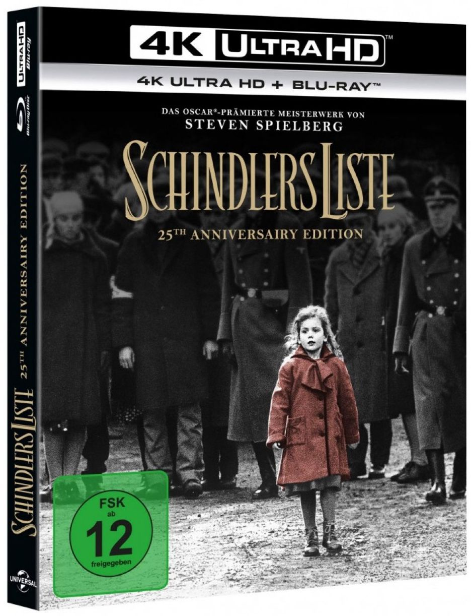 Schindlers Liste (25th Anniversary Edition) (2 Discs) (UHD BLURAY + BLURAY)