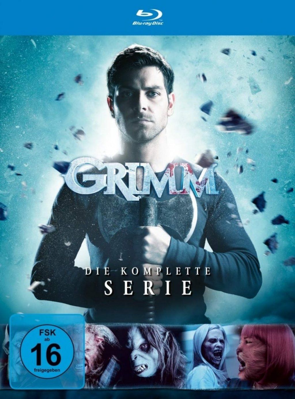 Grimm - Die komplette Serie (28 Discs) (BLURAY)
