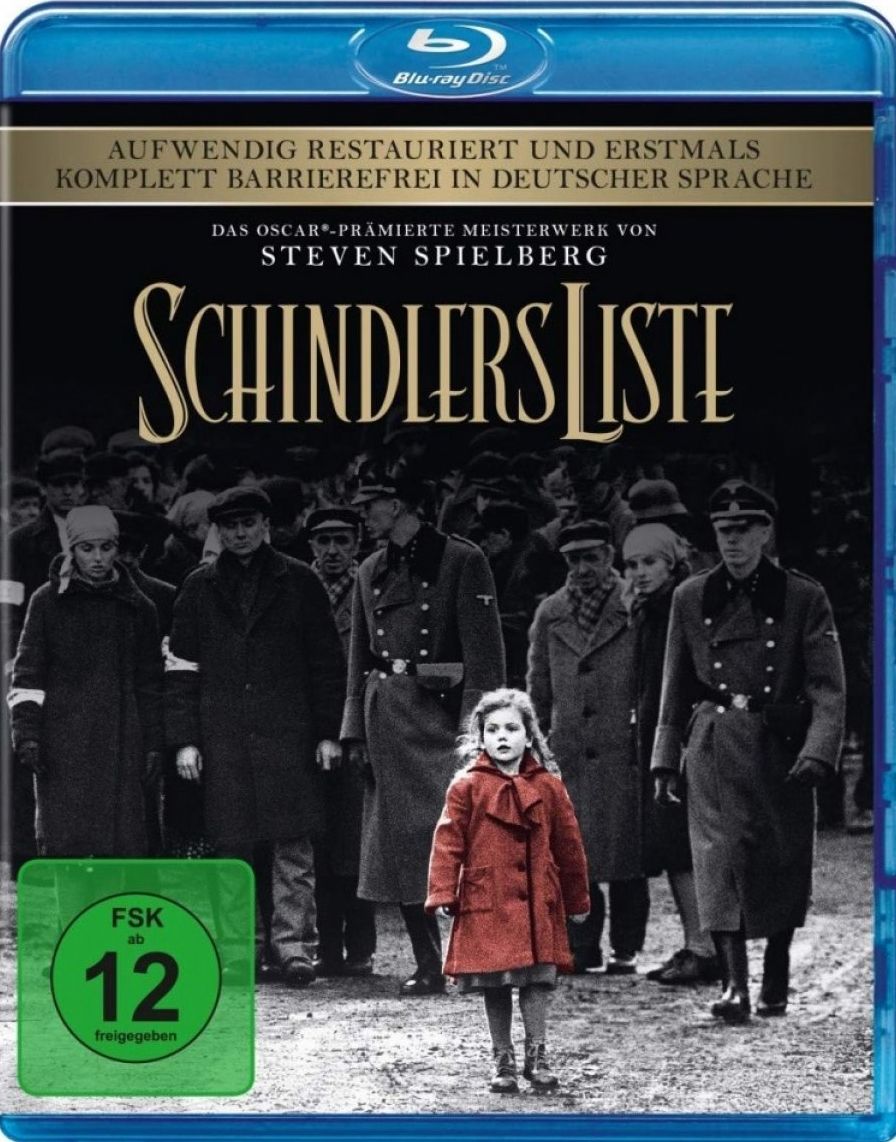 Schindlers Liste (Digital Remastered) (BLURAY)