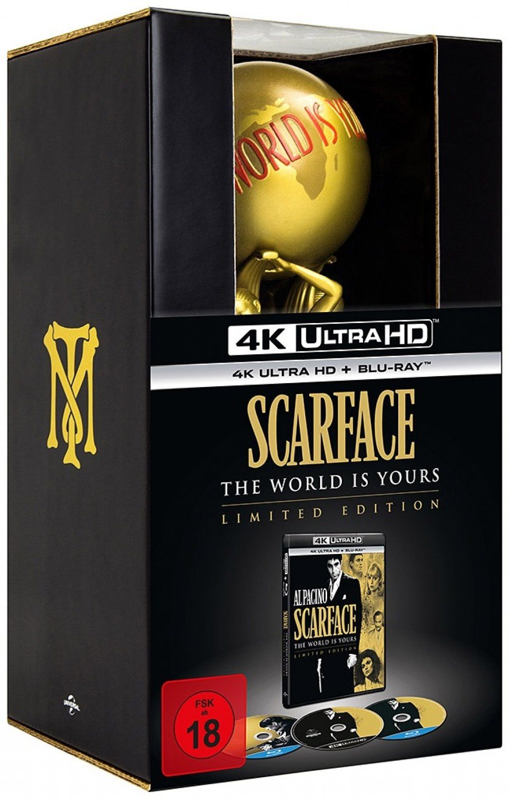 Scarface (Lim. Edition) (3 Discs) (UHD BLURAY + BLURAY)