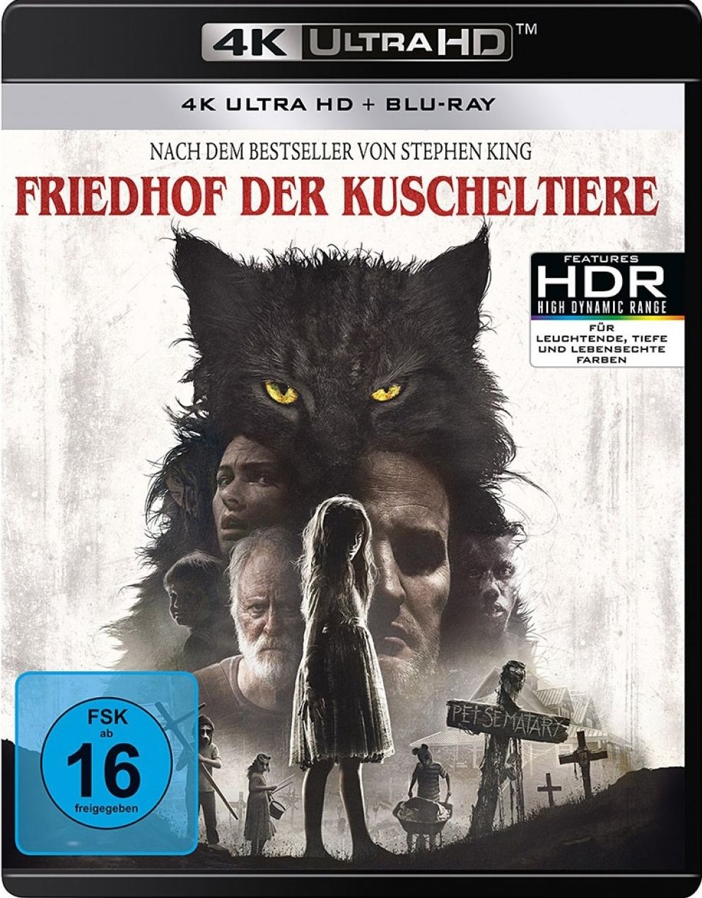 Friedhof der Kuscheltiere (2019) (2 Discs) (UHD BLURAY + BLURAY)
