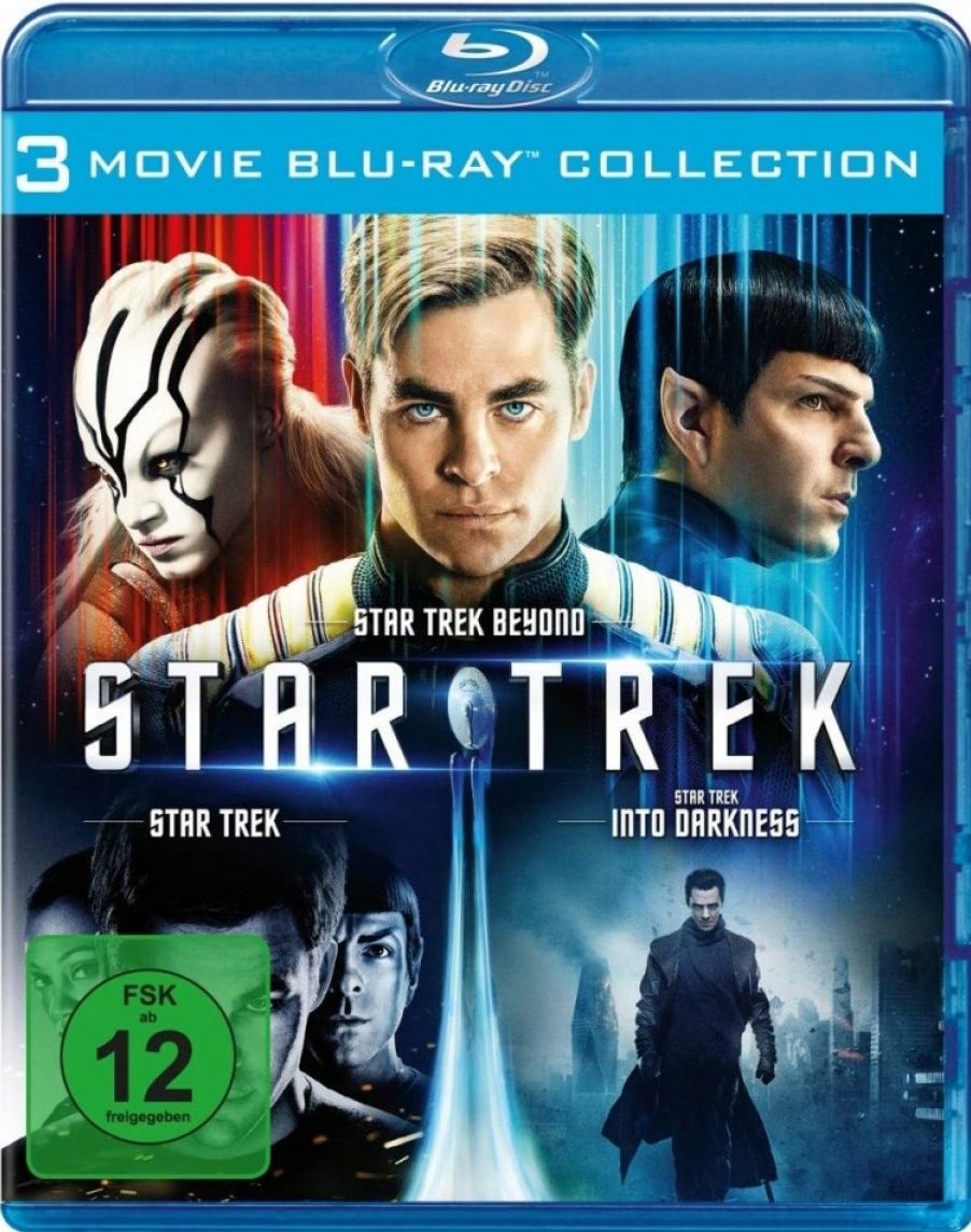 Star Trek / Star Trek - Into Darkness / Star Trek - Beyond (3 Movie Collection) (3 Discs) (BLURAY)