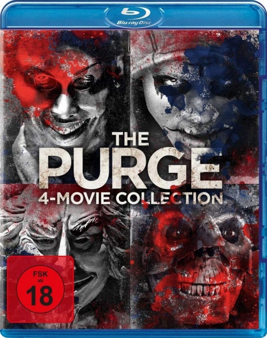 Purge, The - 4-Movie-Collection (4 Discs) (BLURAY)