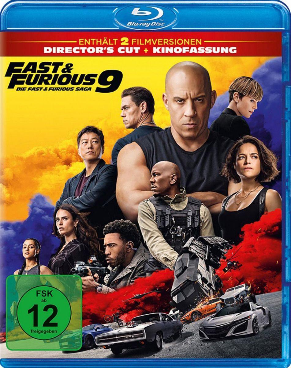 Fast & Furious 9 (Director's Cut & Kinofassung) (BLURAY)