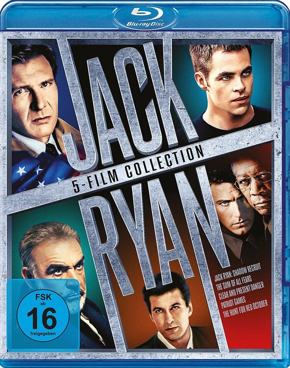 Jack Ryan - 5-Film Collection (5 Discs) (BLURAY)