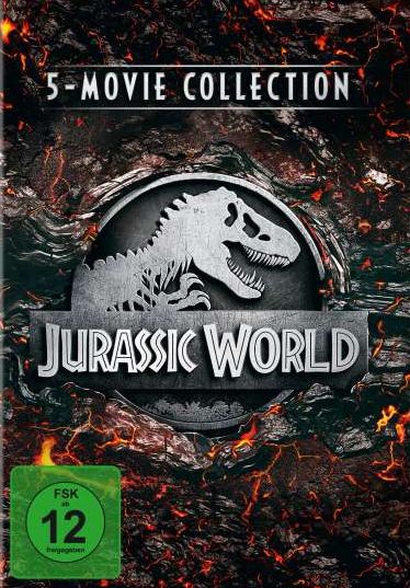 Jurassic World - 5 Movie Collection (5 Discs)