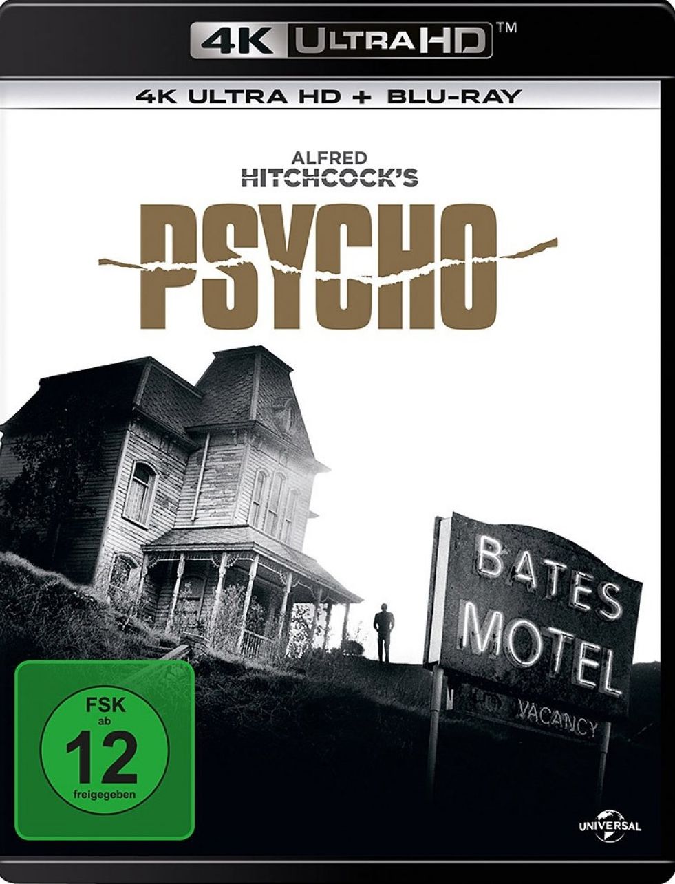 Psycho (2 Discs) (UHD BLURAY + BLURAY)