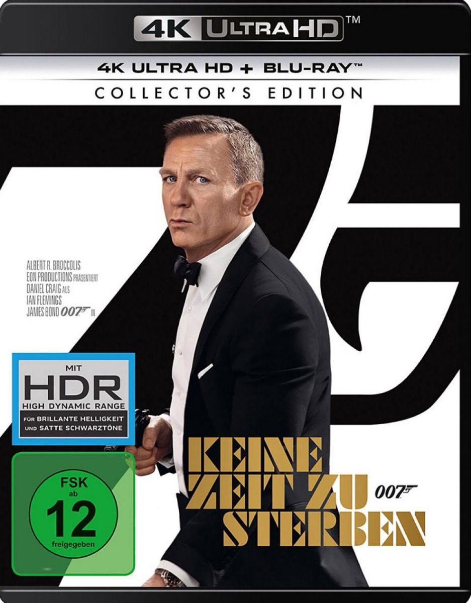 James Bond 007 - Keine Zeit zu sterben (Collector's Edition) (2 Discs) (UHD BLURAY + BLURAY)
