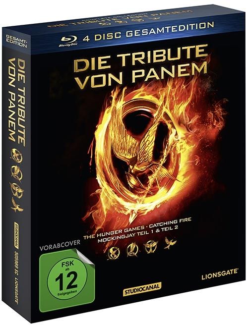 Tribute von Panem, Die - Gesamtedition (4 Discs) (BLURAY)