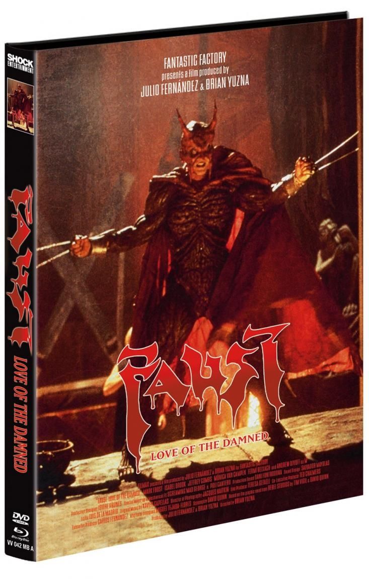 Faust - Love of the Damned (Lim. Uncut Mediabook - Cover A) (DVD + BLURAY)