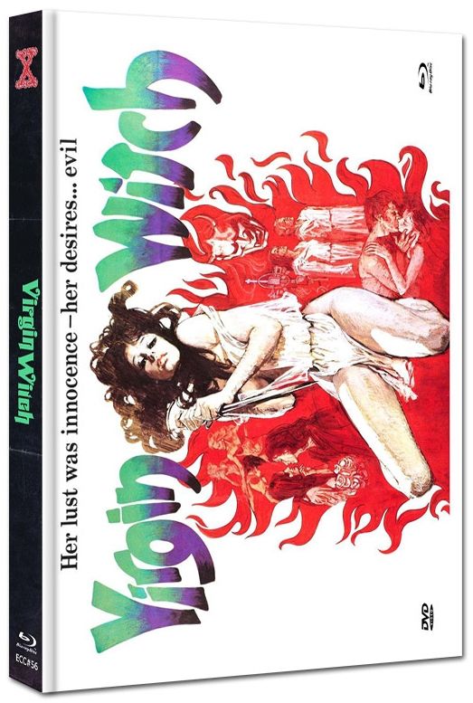 Virgin Witch (Lim. Uncut Mediabook - Cover E) (DVD + BLURAY)