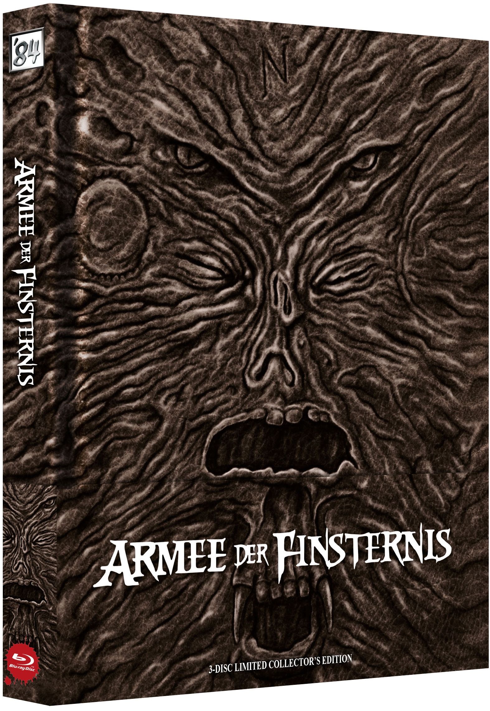 Armee der Finsternis (Lim. Uncut wattiertes Mediabook - Cover A) (3 Discs) (BLURAY)
