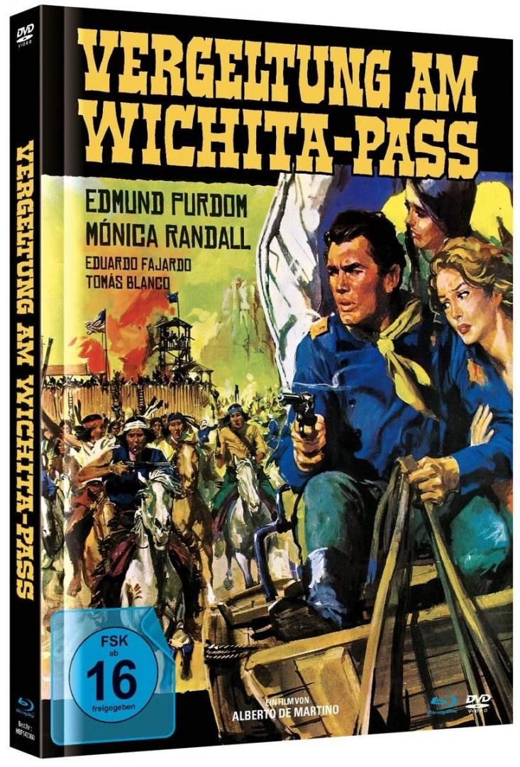 Vergeltung am Wichita-Pass (Lim. Uncut Mediabook - Cover A) (DVD + BLURAY)