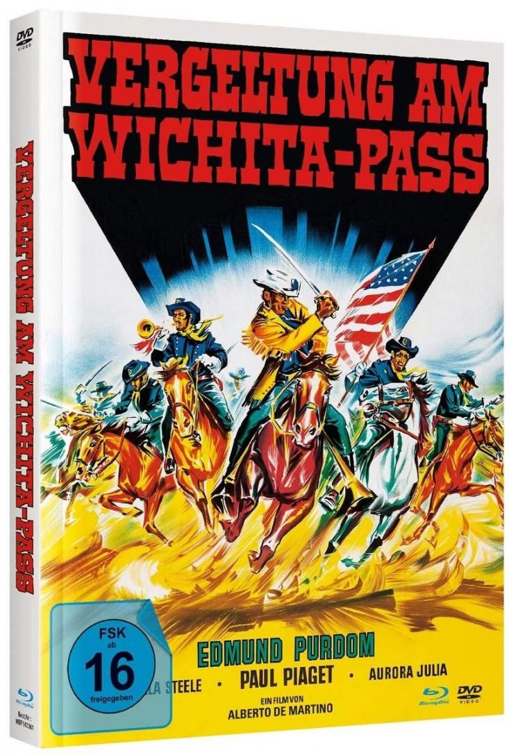 Vergeltung am Wichita-Pass (Lim. Uncut Mediabook - Cover B) (DVD + BLURAY)