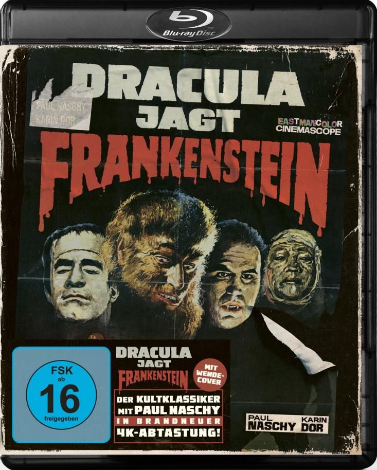 Dracula jagt Frankenstein (Lim. Edition) (BLURAY)