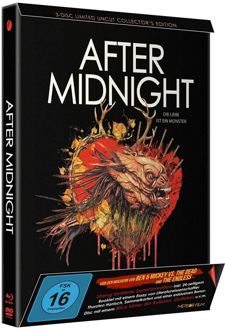 After Midnight - Die Liebe ist ein Monster (Lim. Uncut Mediabook) (3 Discs) (DVD + BLURAY)