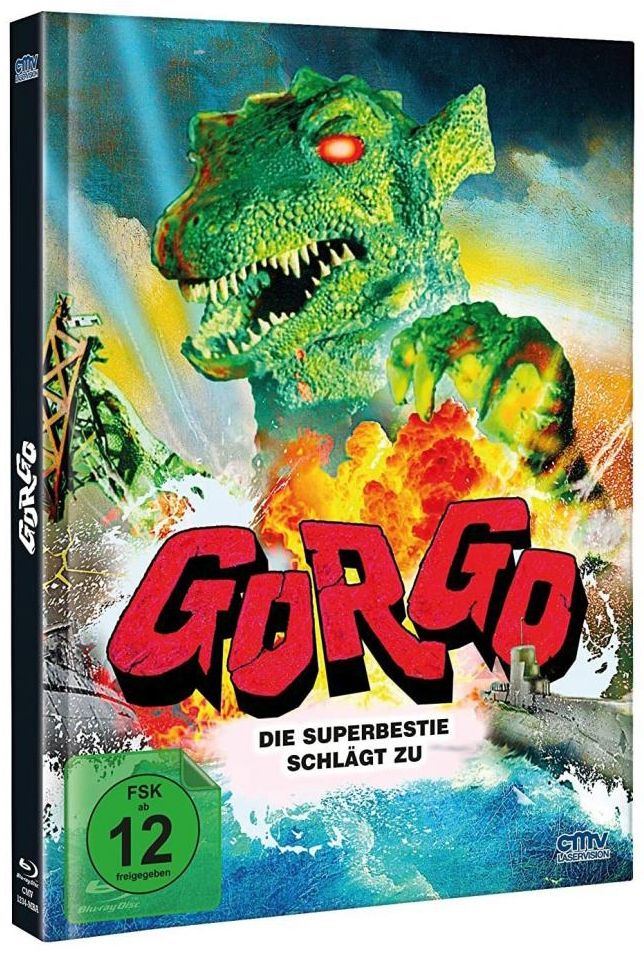 Gorgo - Die Superbestie schlägt zu (Lim. Uncut Mediabook - Cover B) (DVD + BLURAY)