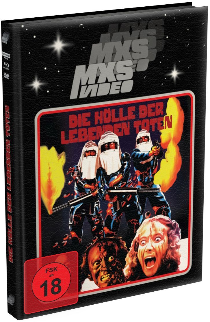 Die Hölle der lebenden Toten - Cover A - Mediabook (Wattiert) (4K UHD+Blu-Ray+DVD) - Limited 750 Edition