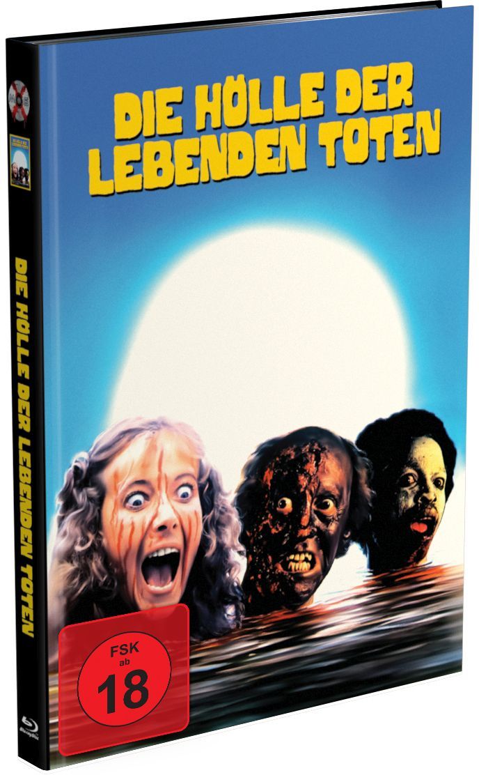 Die Hölle der lebenden Toten - Cover B - Mediabook (4K UHD+Blu-Ray+DVD) - Limited 750 Edition