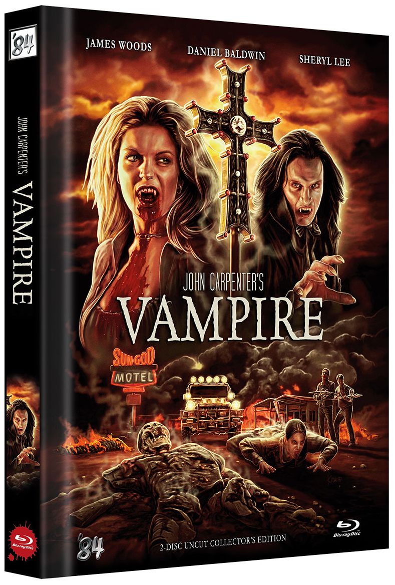 John Carpenters Vampire (Lim. Uncut Mediabook - Cover B) (DVD + BLURAY)