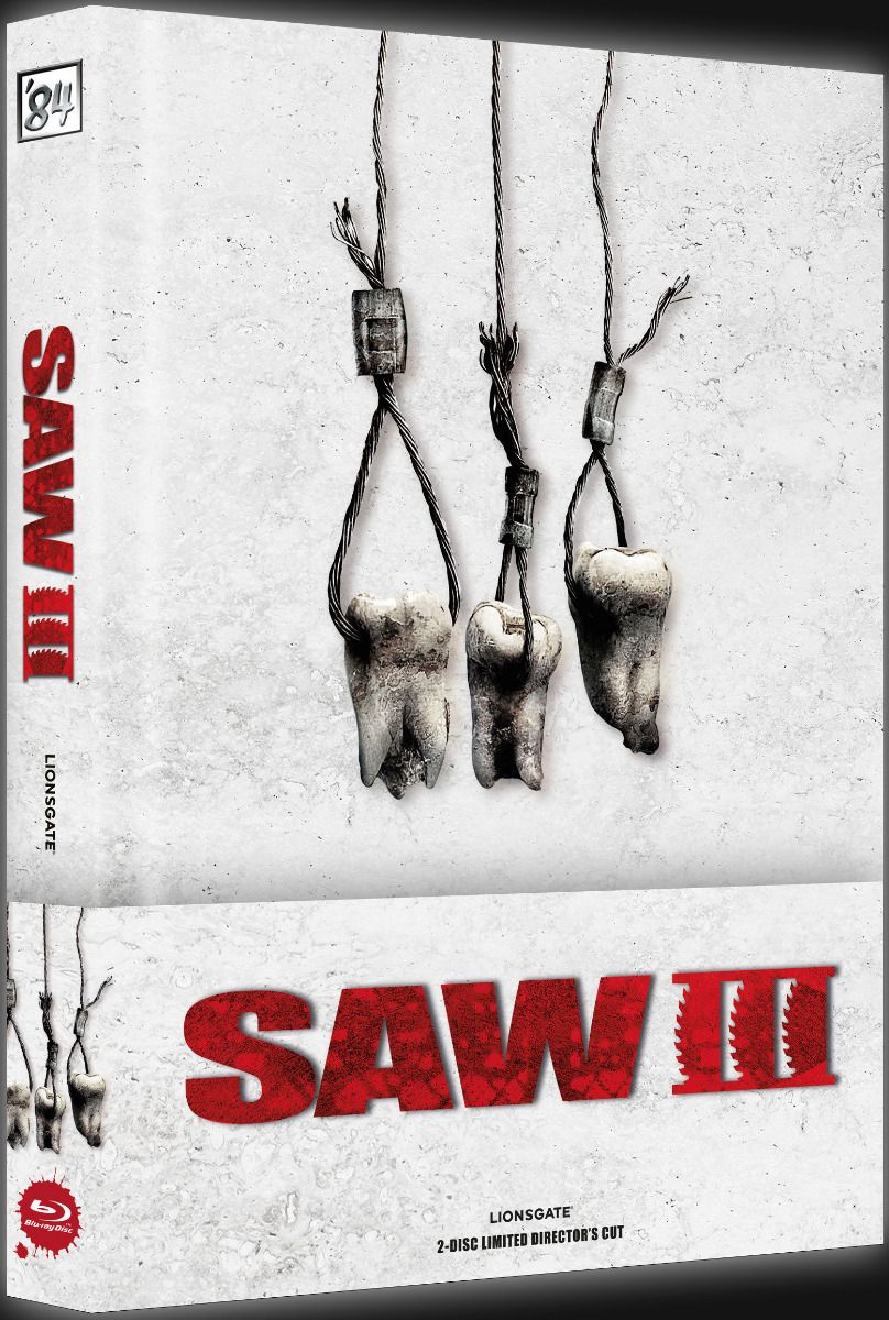 Saw 3 (Lim. Uncut wattiertes Mediabook - Cover A) (DVD + BLURAY)