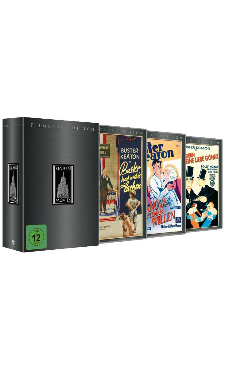 Buster Keaton Box - Filmclub Edition (3 Discs)