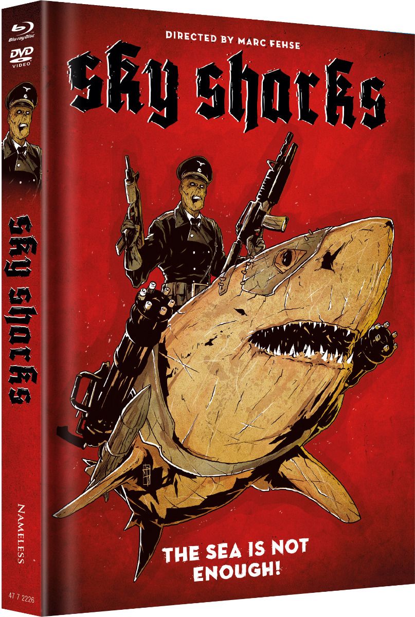 Sky Sharks (Lim. Uncut Mediabook - Cover B) (4 Discs) (DVD + BLURAY)
