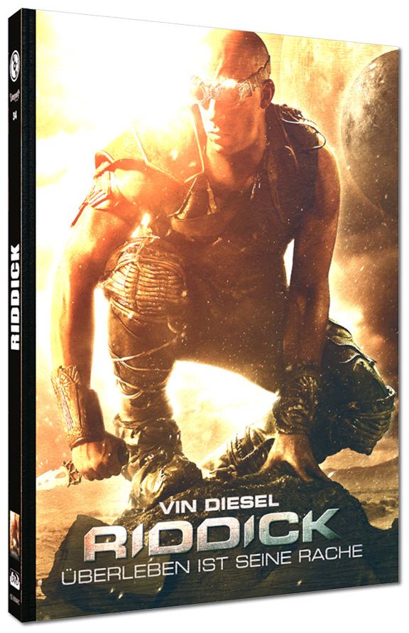Riddick - Chroniken eines Kriegers (Lim. Uncut Mediabook - Cover C) (DVD + BLURAY)