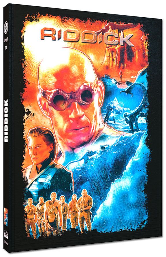 Riddick - Chroniken eines Kriegers (Lim. Uncut Mediabook - Cover E) (DVD + BLURAY)