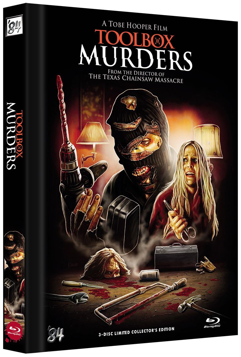 Toolbox Murders, The (2003) (Lim. Uncut Mediabook - Cover A) (3 Discs) (DVD + BLURAY)
